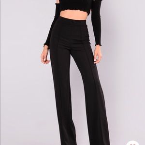 FASHION NOVA victoria high waisted dress pants